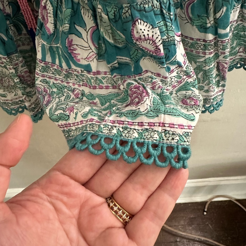 Bell by Alicia Bell Patty Floral Tiered Mini Dress - Picture 9 of 10